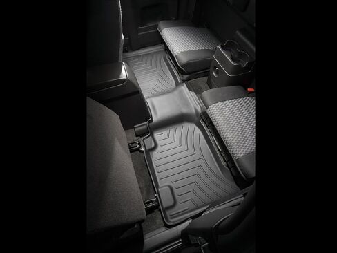 بطانات أرضية مخصصة من WeatherTech لسلسلة i-Series، كولورادو، كانيون - الصف الثاني (440762)، أسود in Saudi Arabia