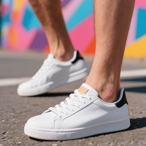 أربطة أحذية مسطحة سميكة من DELELE: أربطة أحذية رياضية بديلة للأحذية الرياضية (زوجان) in Kuwait