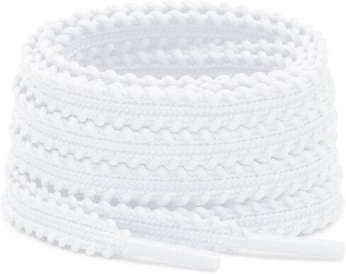 أربطة أحذية مسطحة سميكة من DELELE: أربطة أحذية رياضية بديلة للأحذية الرياضية (زوجان) in Kuwait