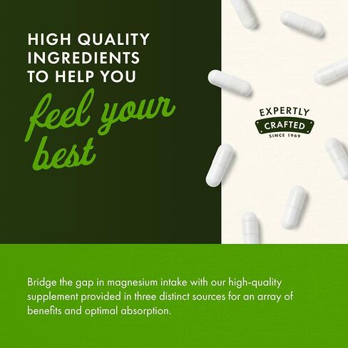 Swanson Premium Brand Triple Magnesium Complex 400 Milligrams 30 Capsules in Kuwait