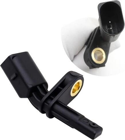 HiSport ABS Wheel Speed Sensor - Front Left Location, Compatible with Audi A3 2006-2016 Q3 TT 2008-2015, Volkswagen Beetle CC EOS Golf Jetta Passat R32 Rabbit Limited 2009-2018 Replacces WHT003857 in Saudi Arabia