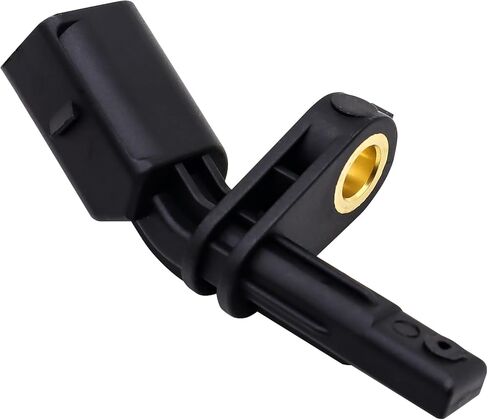 HiSport ABS Wheel Speed Sensor - Front Left Location, Compatible with Audi A3 2006-2016 Q3 TT 2008-2015, Volkswagen Beetle CC EOS Golf Jetta Passat R32 Rabbit Limited 2009-2018 Replacces WHT003857 in Saudi Arabia