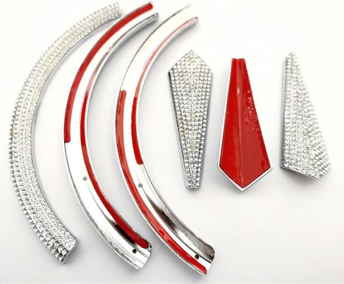 شعار السيارة الأمامي شعار بلينغ اكسسوارات صالح لمرسيدس بنز A B C E Class GLA GLB CLA GLK CLS 2018 2019 2020 2021 حجر الراين in Kuwait