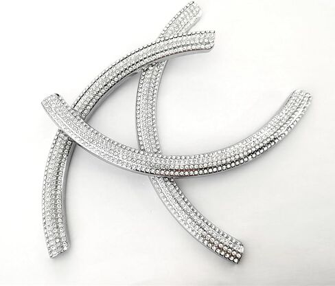 شعار السيارة الأمامي شعار بلينغ اكسسوارات صالح لمرسيدس بنز A B C E Class GLA GLB CLA GLK CLS 2018 2019 2020 2021 حجر الراين in Kuwait