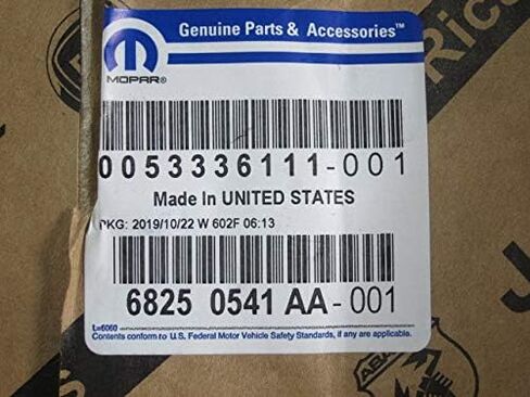 2015-2019 Ram 1500 2500 3500 Rear Tailgate 4 x 4 Flat Black Emblem New Mopar OEM in Saudi Arabia