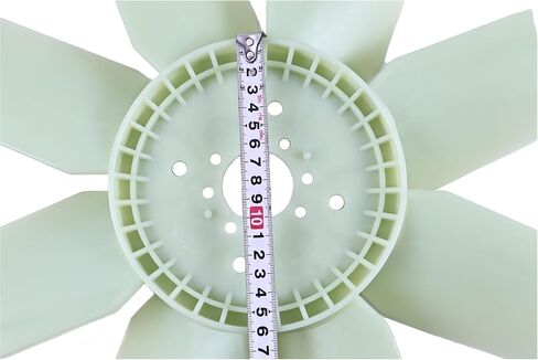 JEENDA Fan Blade 1310034281 Compatible with Atlas Copco Air Compressor XAS185 XAS188 CPS185KD7 CPS185PD7 CPS185JD7 in Saudi Arabia