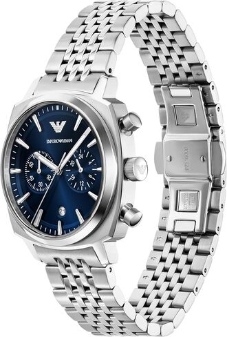 Emporio Men's Chronograph Stainless Steel Watch (Model: AR11688) in Saudi Arabia