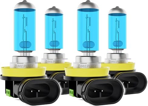 Compatible With Nissan NV200 2013-2021 Halogen Headlight Bulbs, 9008/H13 halogen High and Low Beam Halogen Head light Bulb Combo, 6000K White Light,Pack of 2 in Saudi Arabia