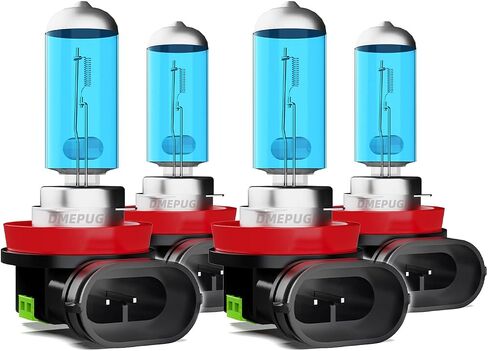 Compatible With Nissan NV200 2013-2021 Halogen Headlight Bulbs, 9008/H13 halogen High and Low Beam Halogen Head light Bulb Combo, 6000K White Light,Pack of 2 in Saudi Arabia