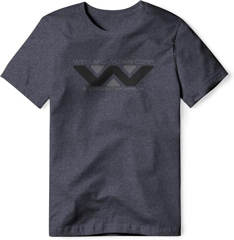 Weyland-Yutani Logo (Black Edition) : Alien Movie, Cotton/Poly Blend Tee in Saudi Arabia