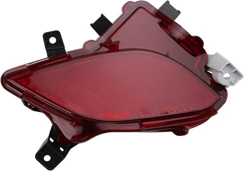 TRQ Rear Left Reflector Red Drivers Side Compatible with 2020-2023 Toyota Highlander TO1184117 in Saudi Arabia