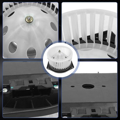 PartsFlow Heater A/C Front Blower Motor W/Fan Cage for 2002-2023 Infiniti for 2003-2023 Nissan 27225AM611 700193 in Saudi Arabia
