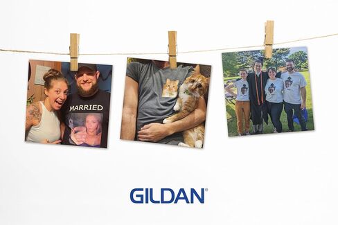 Gildan Custom Softstyle T-Shirt - Personalized US-Cotton Men Tee Shirts - Add Front & Back Design with Your Image Text Photo in Saudi Arabia