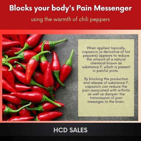 Topical Analgesic Arthritis Pain Relief, Warming Penetrating Capsaicin Roll on, Maximum Relief for Arthritis, Muscle, Joint and Back Pain 3 oz in Saudi Arabia