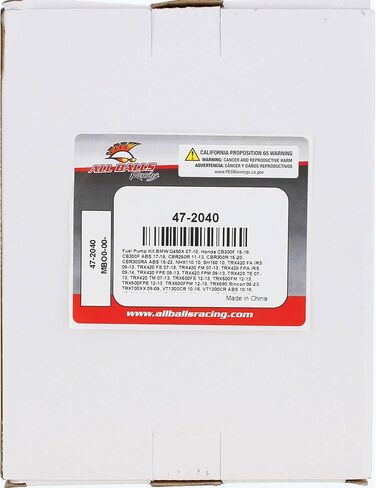 All Balls Fuel Pump Kit 47-2040 Compatible With/Replacement For Honda CB300F 2015-2018, CB300F ABS 2017-2018, CBR250R 2011-2013, CBR300R 2015-2019, CBR300RA ABS 2015-2019, NHX110 2010 in Saudi Arabia