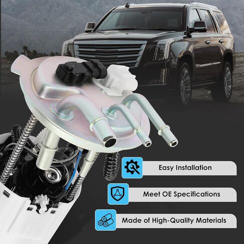 E3581M Electric Fuel Pump Module Assembly with Pressure Sensor Fit for Chevrolet Tahoe & GMC Yukon & Cadillac Escalade 2004-2007, 4.8L 5.3L 6.0L 6.2L, OE FG0808, P76262M, MU1639, 19256621, 88965556 in Saudi Arabia