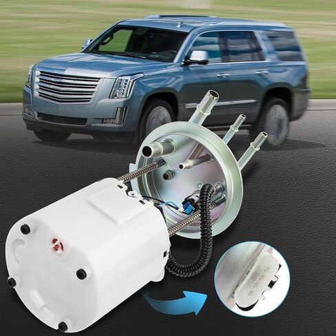 E3581M Electric Fuel Pump Module Assembly with Pressure Sensor Fit for Chevrolet Tahoe & GMC Yukon & Cadillac Escalade 2004-2007, 4.8L 5.3L 6.0L 6.2L, OE FG0808, P76262M, MU1639, 19256621, 88965556 in Saudi Arabia