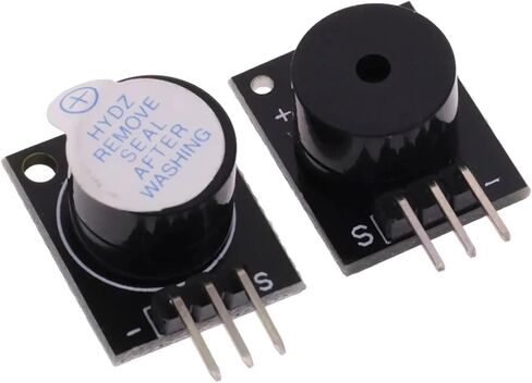Passive Buzzer Sensor KY-006 Smart Car9012 Transistor Active Buzzer Alarm Module Sensor Beep KY-012(Active Buzzer) in Saudi Arabia