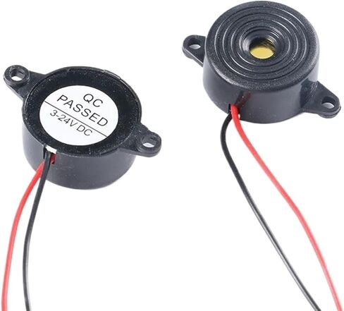 SFM-20B High Decibel Active Buzzer Alarm Speaker DC3-24V Continuous Sound Buzzer 2312 Piezoelectric Piezo Electronic in Saudi Arabia
