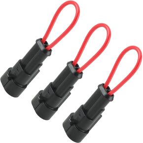 GoaMotors Set of 3 Plug Seat Switch safety Bypass Connector Fit for Kioti for bobcat tractor