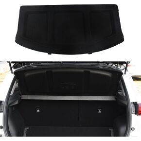 BOPARAUTO Cargo Cover for Hyundai Kona 2018 2019 2020 2021 2022 2023 Accessories Rear Black Trunk Shade Luggage Security Cover(Can Withstand Load)
