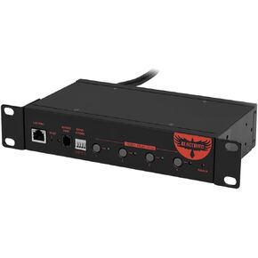 Monoprice Blackbird Pro 4-Outlet Smart PDU, IP-Based Remote Power Management Solution, Power Up, Power Down or Reboot Your Remote Equipment from Anywhere Over TCP/IP
