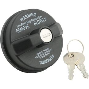 Locking Gas Cap, Lock Fuel Cap 17726.17 Compatible with Dodge Ram1500 2500 Jeep Cherokee Grand Cherokee Liberty Compass Patriot Wrangler Journey Durango Dakota Charger Challenger