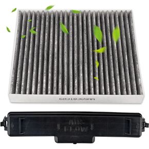 3mirrors Cabin Air Filter includes Activated Carbon & AC Filter Access Door Compatible with 2016-2020 Dodge Ram 1500 2500 3500, 2007-2012 Mazda CX-7, 68318365AA Upgrade