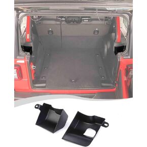 Hoolcar Trunk Side Storage Box Rear Cargo Storage Organizer Tray ABS Storage Bin Compatible with Jeep Wrangler JLU 2024, 4 Doors, Interior Accessories, 2 PCs