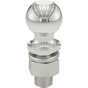 CURT 40055 Stainless Steel Trailer Hitch Ball, 15,000 lbs, 2-5/16-Inch Diameter, 1-1/4 x 2-5/8-Inch Shank