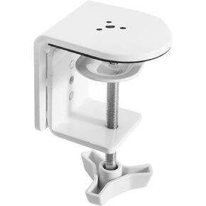 VIVO White Heavy Duty Desk Clamp for Monitor Mount Stands, Sturdy 4 Inch C-clamp, PT-SD-CP01AW