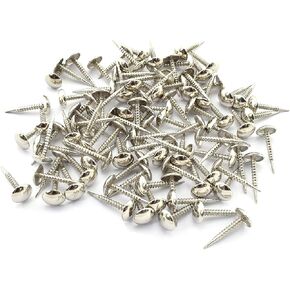 مسامير تنجيد صغيرة، OZXNO 100 قطعة 8 × 15 مم مستديرة الرأس للأظافر المزخرفة ودبابيس دفع ملولبة للأريكة ولوحة الفلين وجدران الصور - برونزية in Kuwait