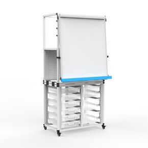 FSE Luxor 373-MBSRWSTN Modular Teacher Easel with Storage