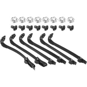BESPORTBLE Ratchet Belt Shoes Accessories 3 Sets Roller Strap Buckle Replacement Shoes Strap Buckle Skates Shoes Fixed Straps Skates Fixed Buckles for Skating Shoe Supplies Ratchet Belt Bindings