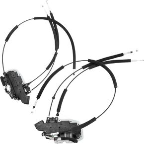 OGATOO Rear Left+ Right Side Power Door Lock Actuator Compatible with 2008 2009 2010 2011 2012 2013 2014 2015 Rogue, 14 15 Rogue Select Driver Passenger Side Door Lock Latch & Cable Motor Assembly