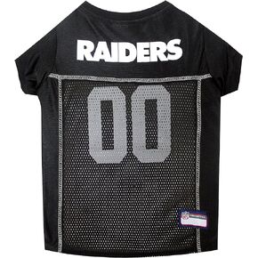 NFL Pet Supplies Oakland Raiders CHICAGO BEARS MESH JERSEY for DOGS CATS, Los Vegas Raiders, Large US