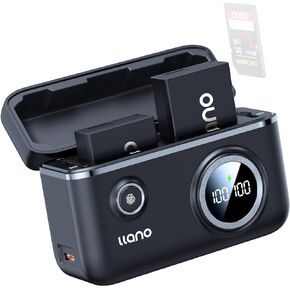 llano LP-E17 18W Fast Dual Battery Charger Set, For Canon EOS R50 RP R10 R8,R100 Rebel T8i, T7i, T6i, T6s, SL2, 3, EOS M3,5,6, 250D, 2-Pack 950mAh Batteries, Smart Digital Display, Magnetic Snap Cover