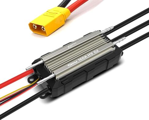 ZTW High Voltage Brushless ESC, 160A 6-14S with XT90 Plug, bi-Directional Control, Waterproof IP67, for Model Boats RC Boats Surfboards hydrofoils in Saudi Arabia