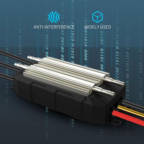 ZTW High Voltage Brushless ESC, 160A 6-14S with XT90 Plug, bi-Directional Control, Waterproof IP67, for Model Boats RC Boats Surfboards hydrofoils in Saudi Arabia