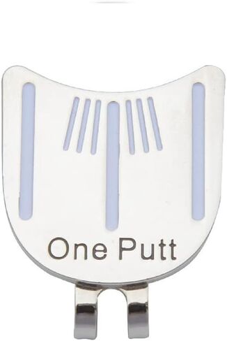 علامة كرة الجولف من ONESHOTGOLF مع مشابك للقبعة للرجال والنساء، يمكن ربطها بسهولة بغطاء الجولف - تقنية المينا الناعمة in Saudi Arabia