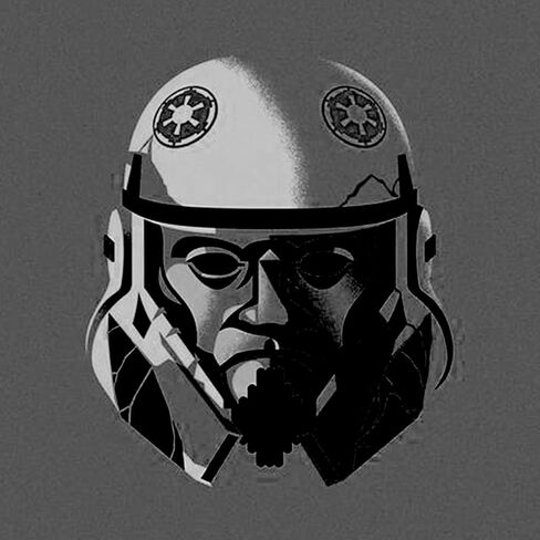 Avafierce SW Series Captain Enoh Night Troopers خوذة تنكري للهالوين قناع الدعائم للبالغين (ذهبي) in Kuwait