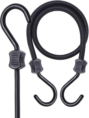 Yuxh Large Hook Bungee Cords 27",Universal Length for 24"-30" Bungee Cords with Hooks,4 Pcs Blue in Kuwait