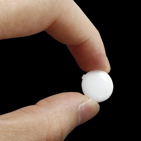 Hitefu 150PCS Screw Cap Covers, Plastic Screw Caps White Screw Covers, Folding Screw Head Covers for Screw Decoration Protection(White) in Saudi Arabia