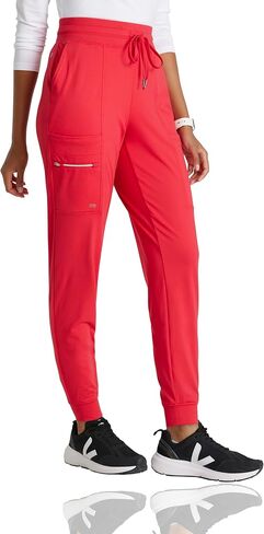 BARCO One Performance Knit Pro Jogger للنساء - بنطال رياضي عصري ذو أساور ذاتية مع حزام خصر برباط in Kuwait