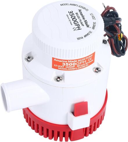 Amarine-made 3500GPH 12v قارب البحرية السباكة الكهربائية مضخات الآسن in Kuwait