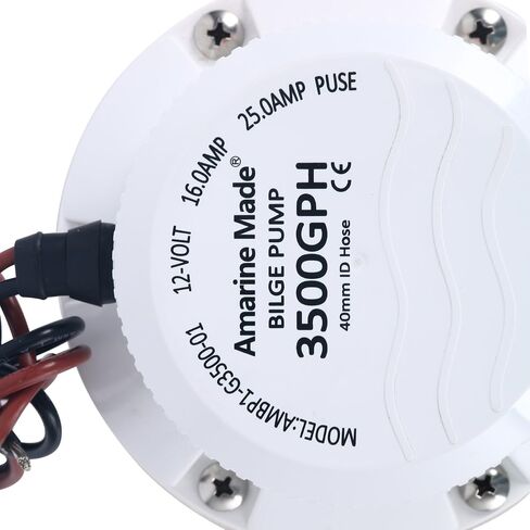 Amarine-made 3500GPH 12v قارب البحرية السباكة الكهربائية مضخات الآسن in Kuwait