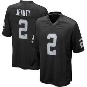 Custom Stitched Ashton Jeanty Youth Black Jersey NO Logos in Saudi Arabia