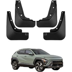 واقيات الطين والرذاذ لملحقات Hyundai Kona 2024 2025 2026 ، واقيات الطين الأمامية والخلفية 4 قطعة مجموعة لا مصدات الحفر in Saudi Arabia
