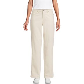 Lands' End Women's Soft Denim Mid Rise Boyfriend Jeans in Saudi Arabia