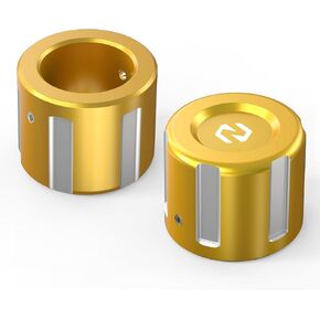 NICECNC Gold Aluminum Front Hub Cover Front Axle Nut Covers Compatible with Harley Breakout FXBRS 114 2018-2020, Electra Glide Classic FLHTC 2008-2013, V-Rod VRSCX 2007, See Fitment in Kuwait